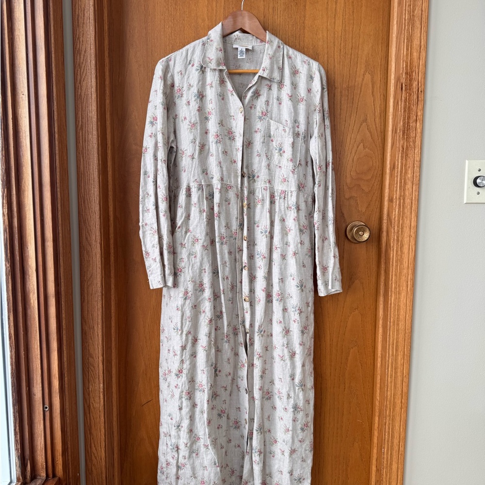 Vintage Linen Dress